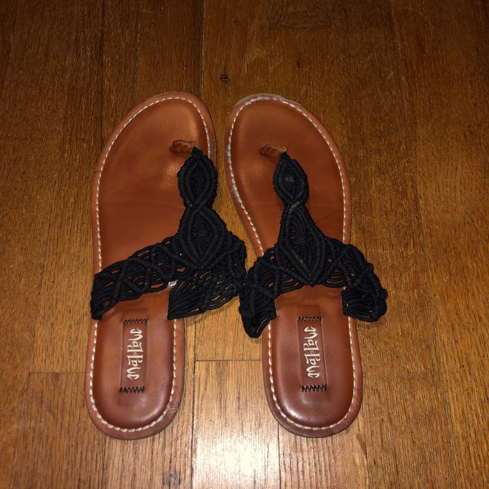 Black sandals